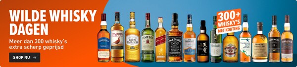 Wilde Whisky dagen meer dan 300 whisky's met korting!